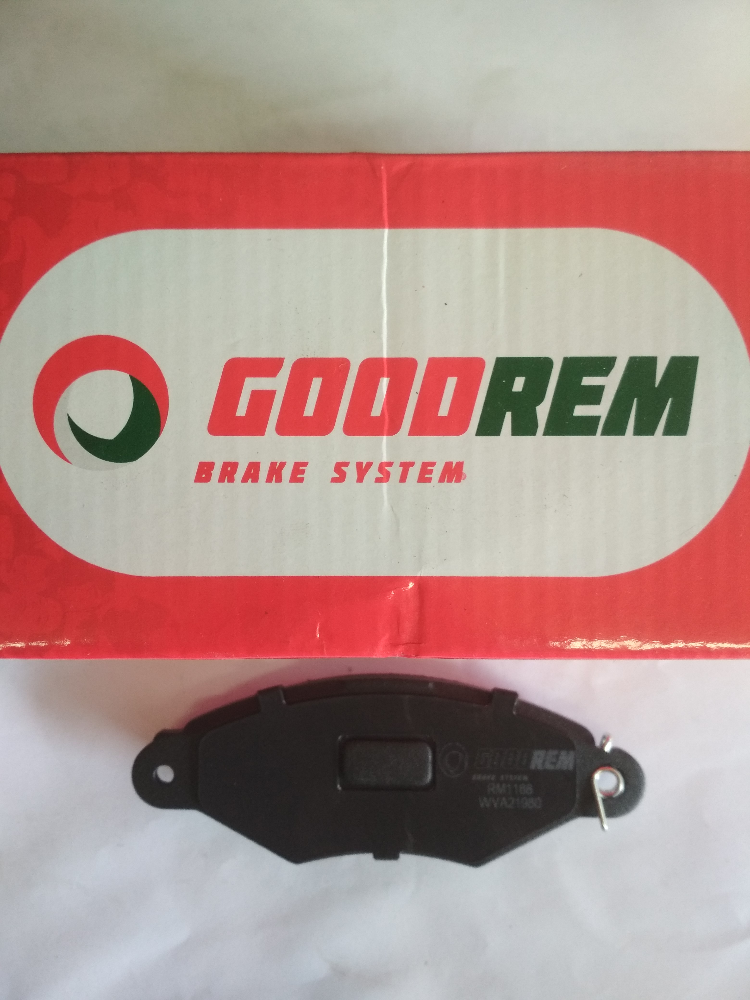 Колодки гальмівні передні GOODREM RM1168