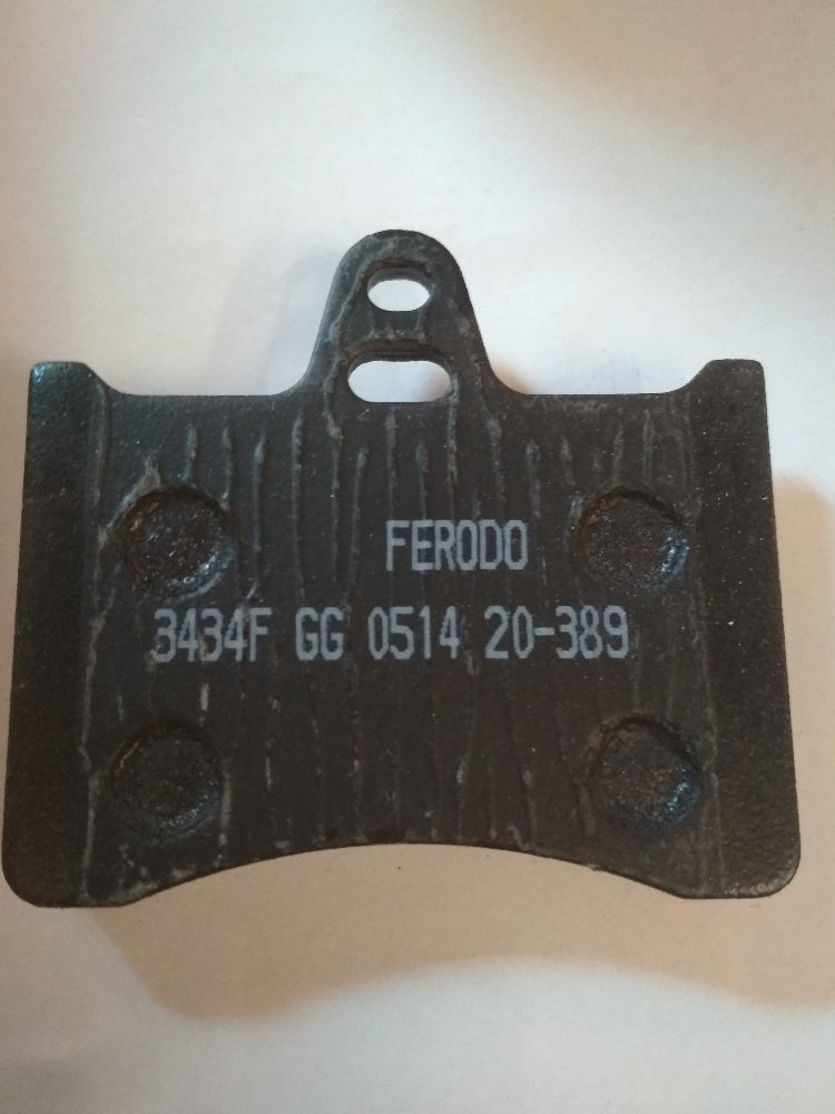 Колодки гальмівні задні дискові FERODO FDB179B