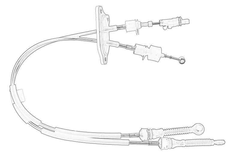 Троси перемикання передач FIAT 55253233